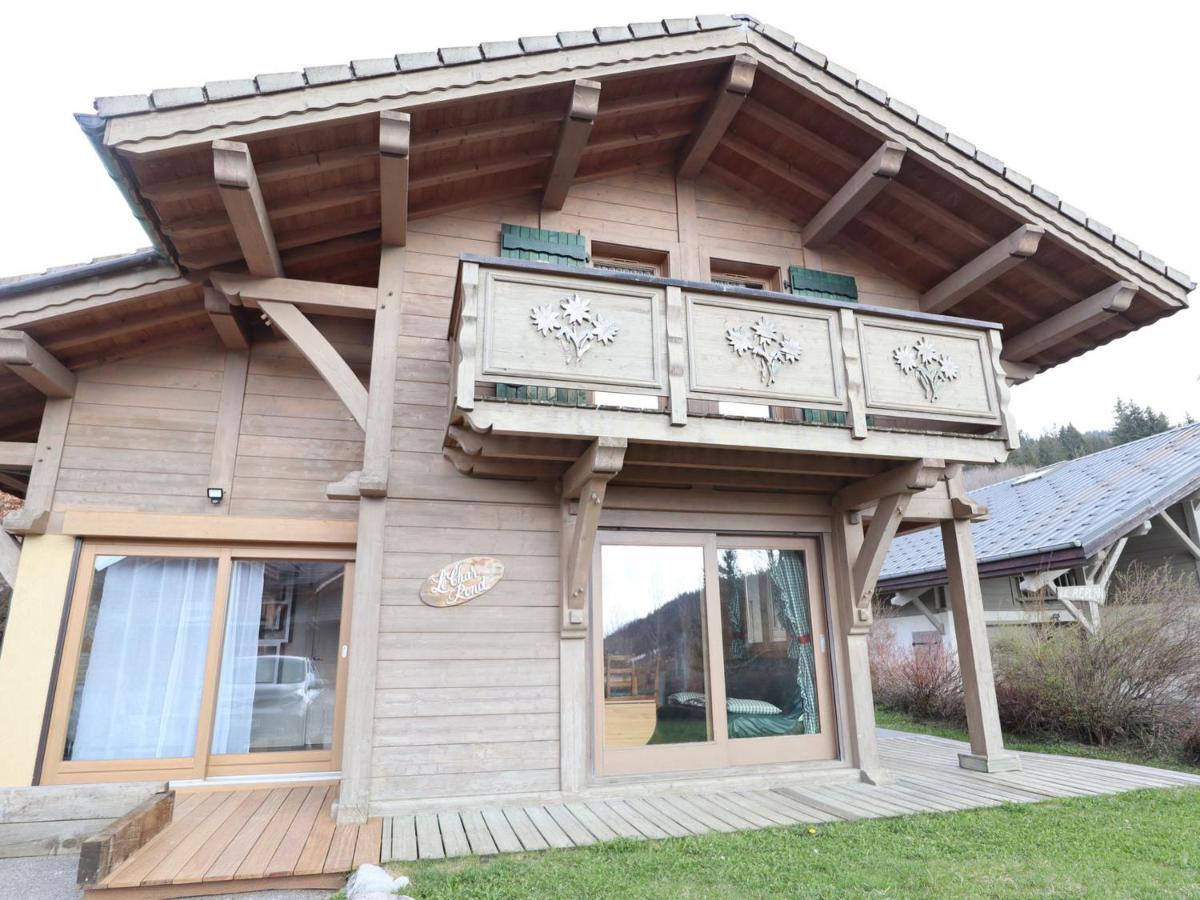 Chalet Cosy Aux Gets, Proche Du Lac Avec Sauna Et Parking Prive - Fr-1-623-58 レ・ジェ エクステリア 写真